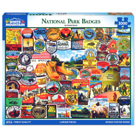 National Park Badges Jigsaw Puzzle