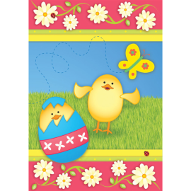Baby Chick Decorative Flag