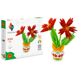 3D Origami Flowerpot