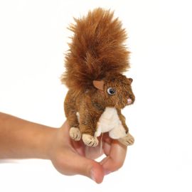 Red Squirrel Finger Puppet