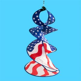 Spin Duet Patriot Hanging Spinner