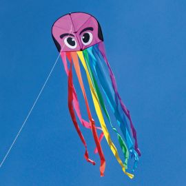 Purple Rainbow Octopus Kite
