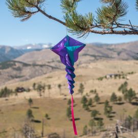 Purple/Teal Rotini Twister