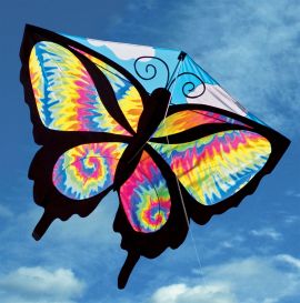 Tie Dye Butterfly Kite