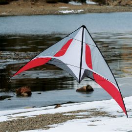 ITW Red Echo Stunt Kite by Paul de Bakker
