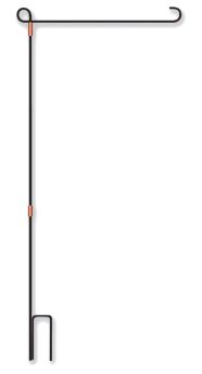 Garden Flag Pole