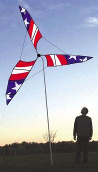 9 1/2-ft Stars & Stripes Wind Generator