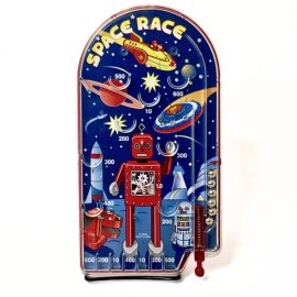 Handheld Space Race Pinball Game