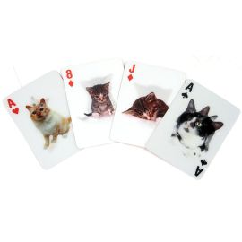 3D Cat Playing Cards