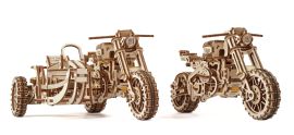 UGears: Scrambler With Side Car