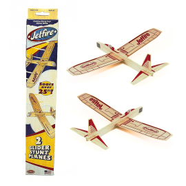 Jetfire Balsa Airplane Twin Pack