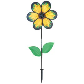 13.5" Sunflower With Leaves