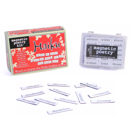 Haiku Poetry Refrigerator Magnet Set