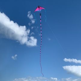 Prism 75-ft Kite Tube Tail Ultraviolet