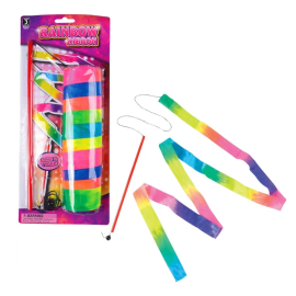 Rainbow Ribbon Wand