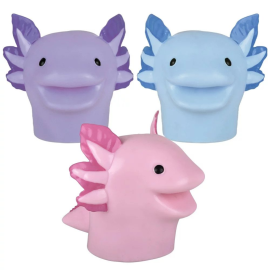 Axolotl Rubber Puppet