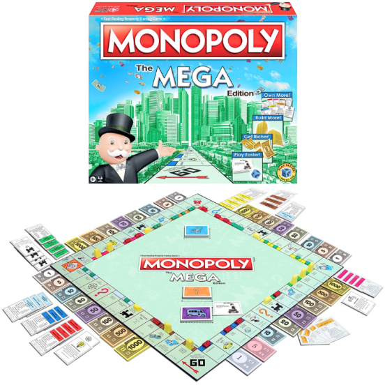Monopoly Mega Edition - Buy from Into the Wind - Buy at Into The