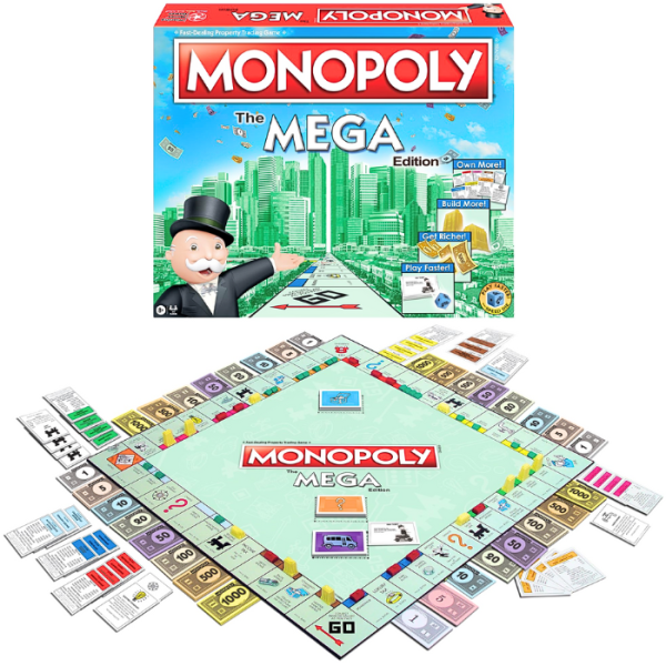 Monopoly Mega Edition - Buy from Into the Wind - Buy at Into The