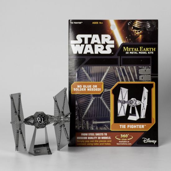 TIE Fighter Special Force Star Wars EP7 Authentic 3D Model Kit Metal Earth New 
