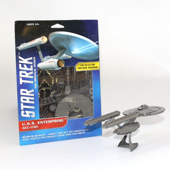Metal Earth 3D Model Puzzle USS Enterprise NCC-1701 Star Trek 