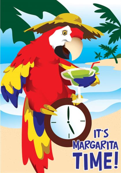 Margarita Time Flag 